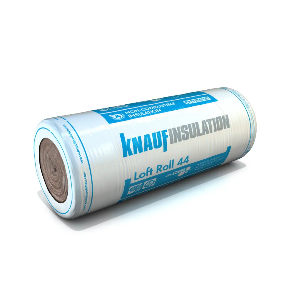 100mm Knauf Loft Roll 44 (Combi-Cut) - PALLET OF 12