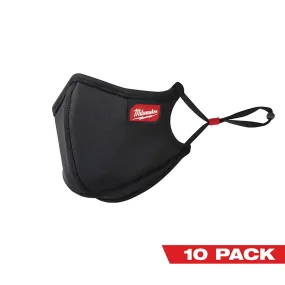 10PK L/XL 3-Layer Performance Face Mask