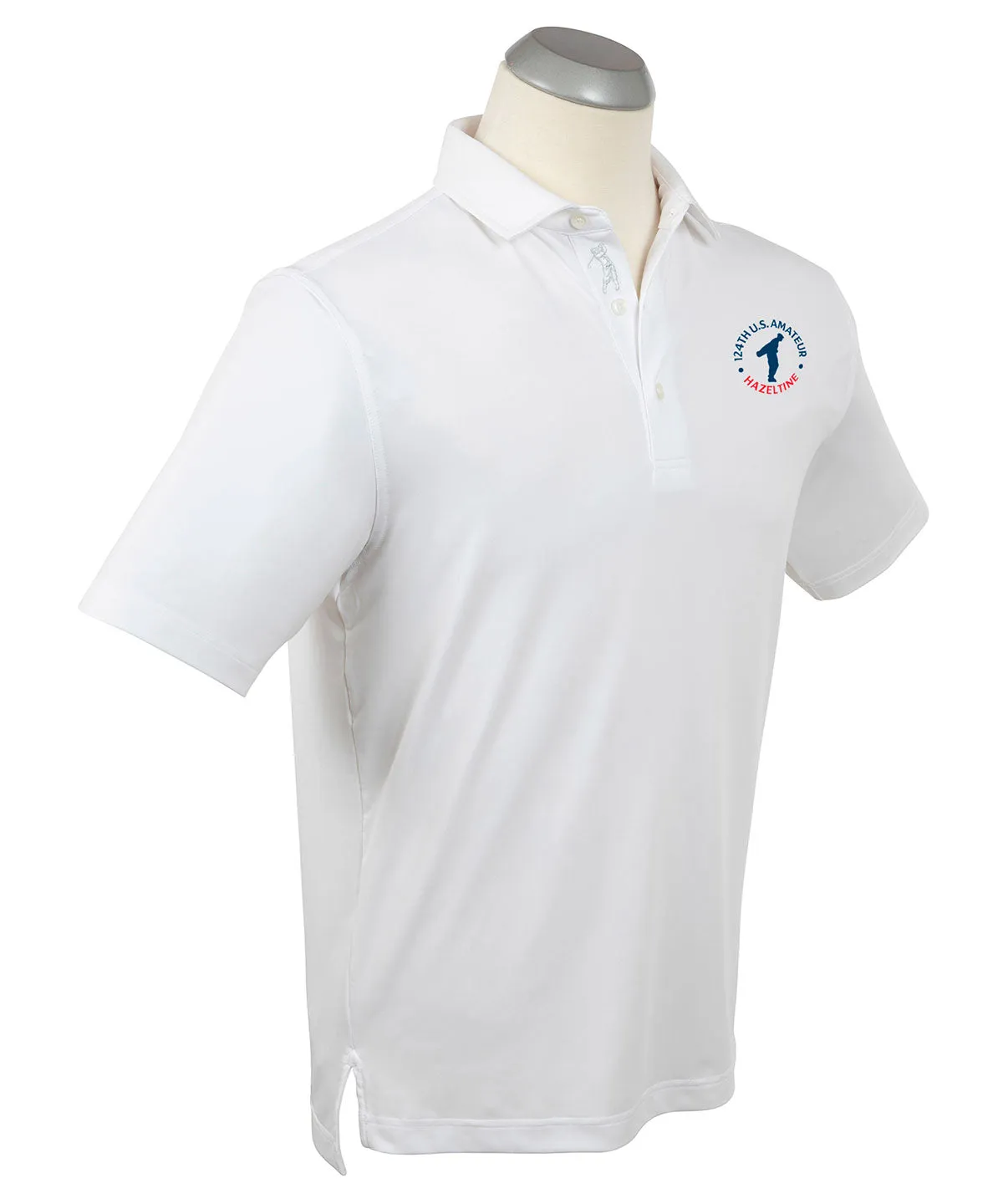 124th U.S. Amateur Men's Bobby Jones Jersey Solid Polo Shirt