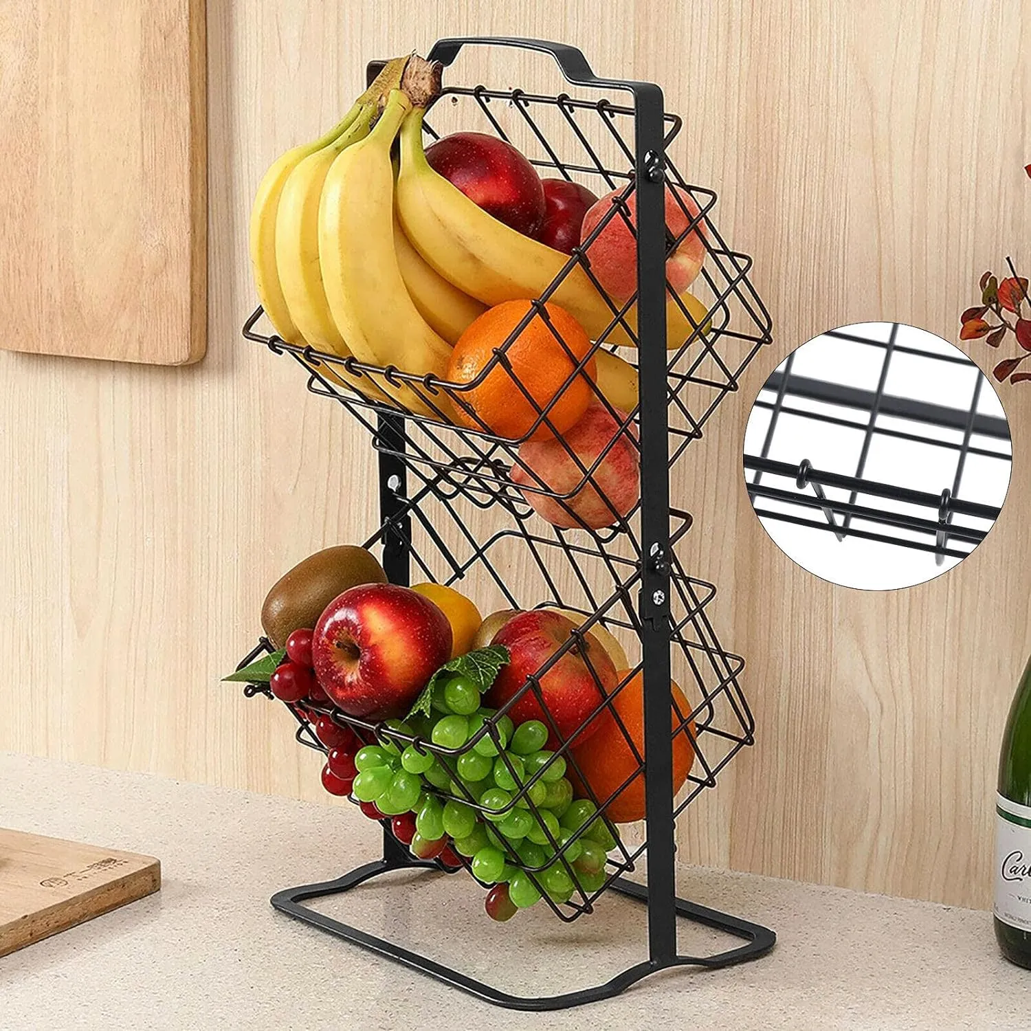 2 Layers Fruit Basket