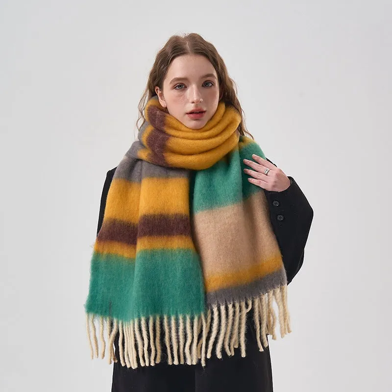 2023-8-25 stripe winter scarf