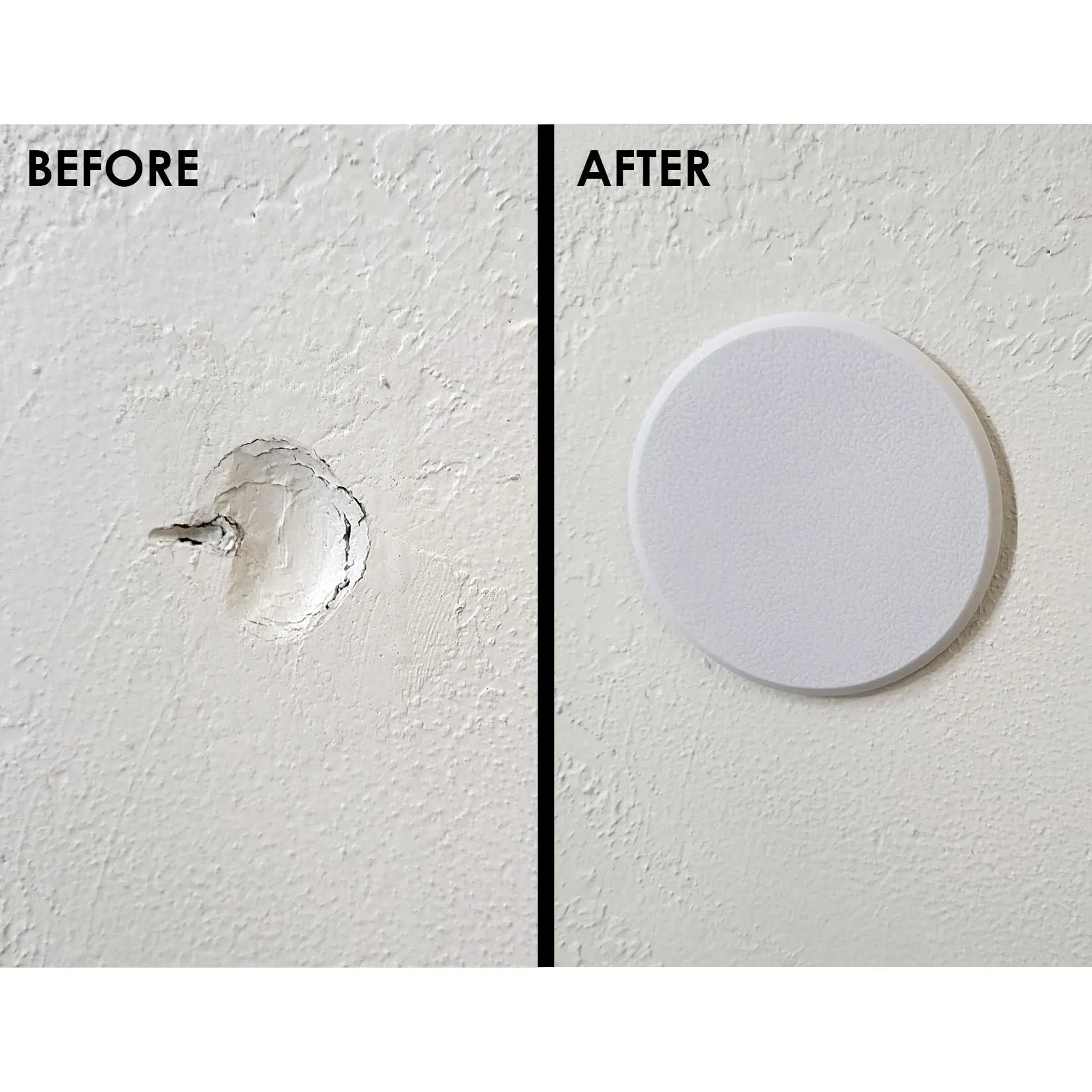 3-Inch Flat Wall Protector White