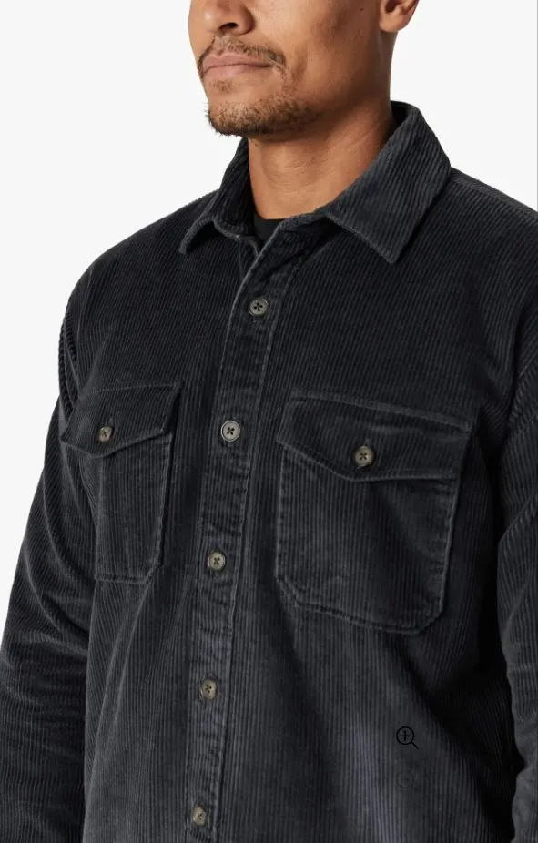 34 Heritage-Overshirt-Charcoal FW23