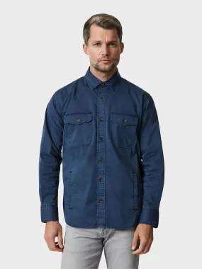 34 Heritage Overshirt Dark Blue