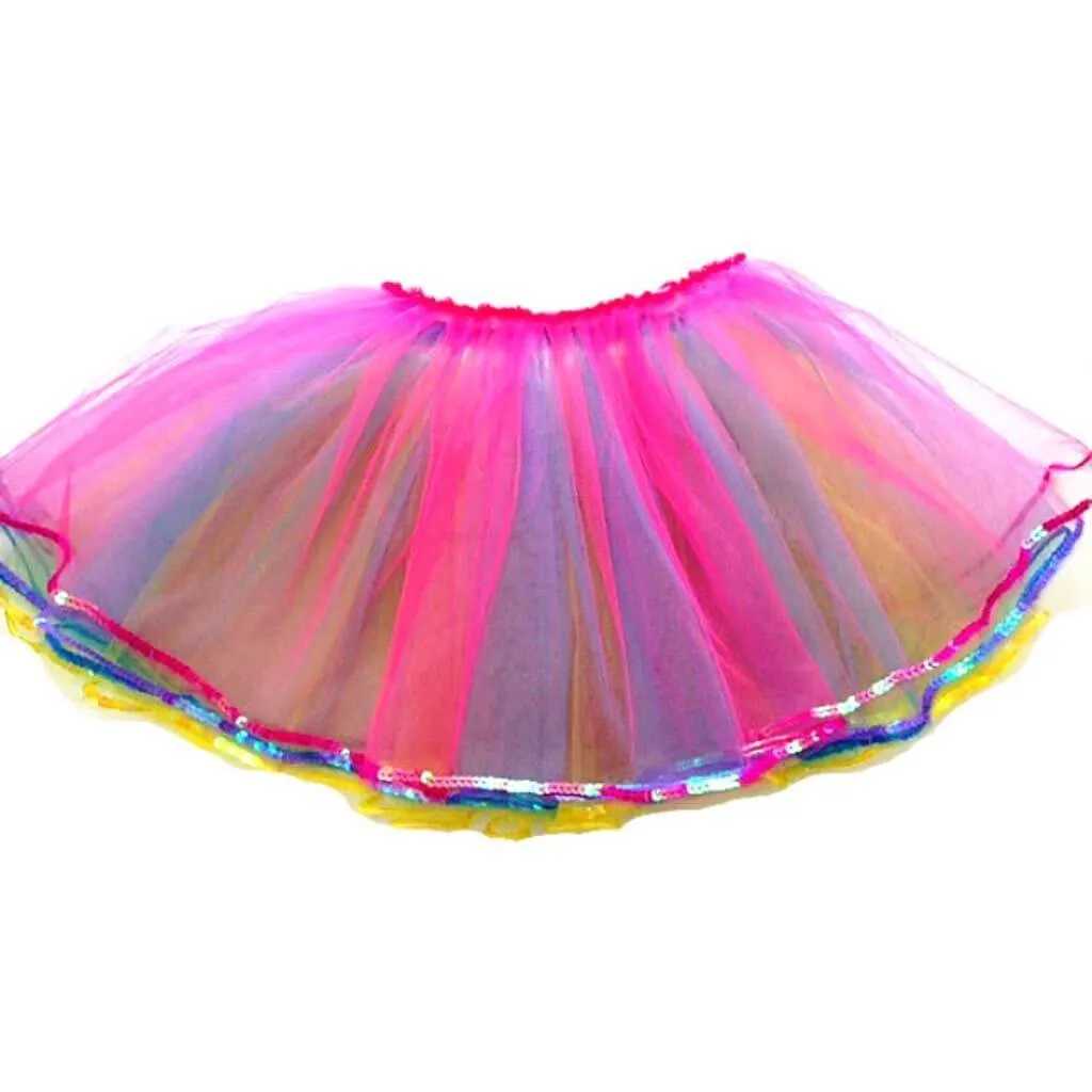 4 Layers Sequin Tutu