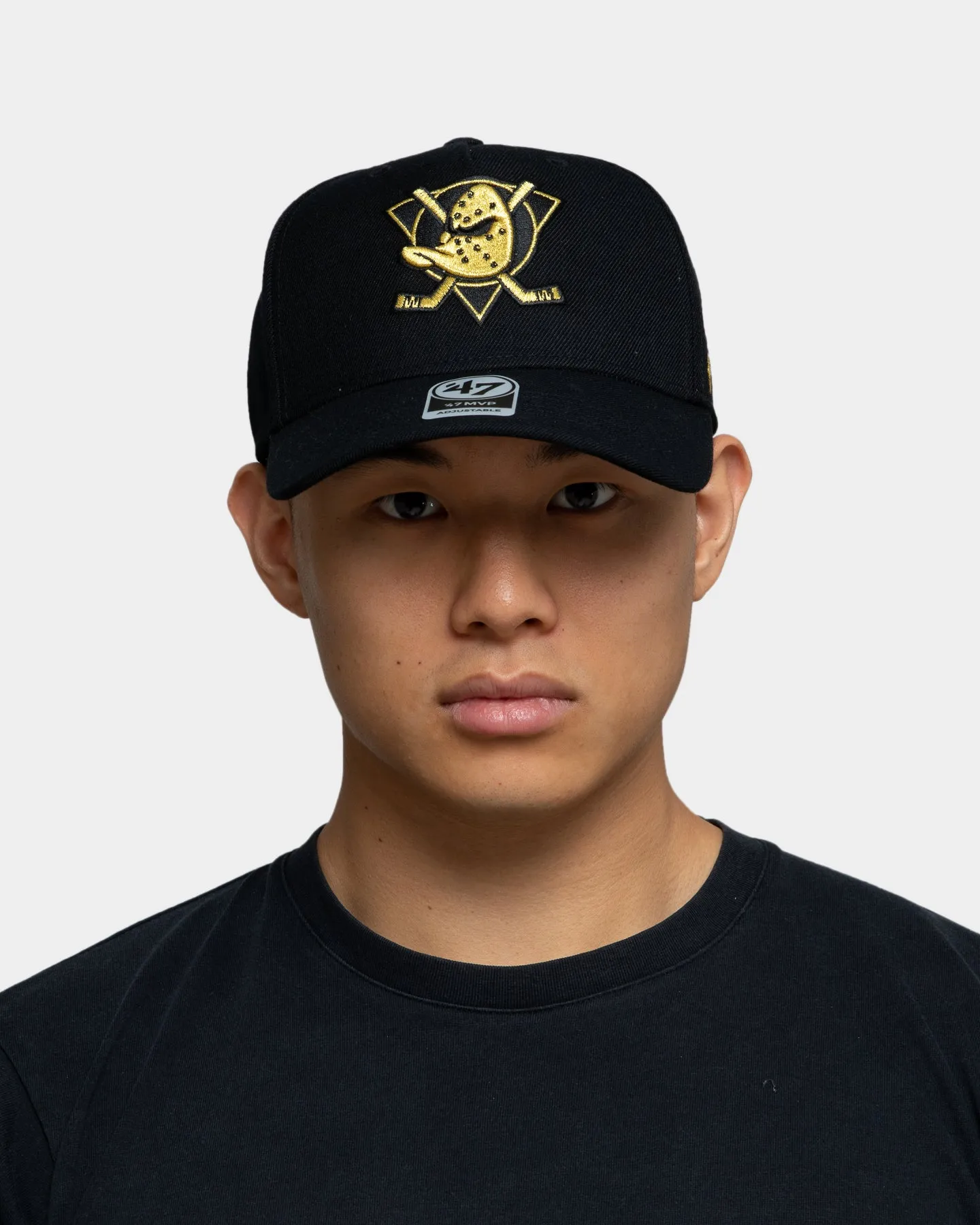 47 Brand Anaheim Ducks MVP DT Snapback Black/Gold