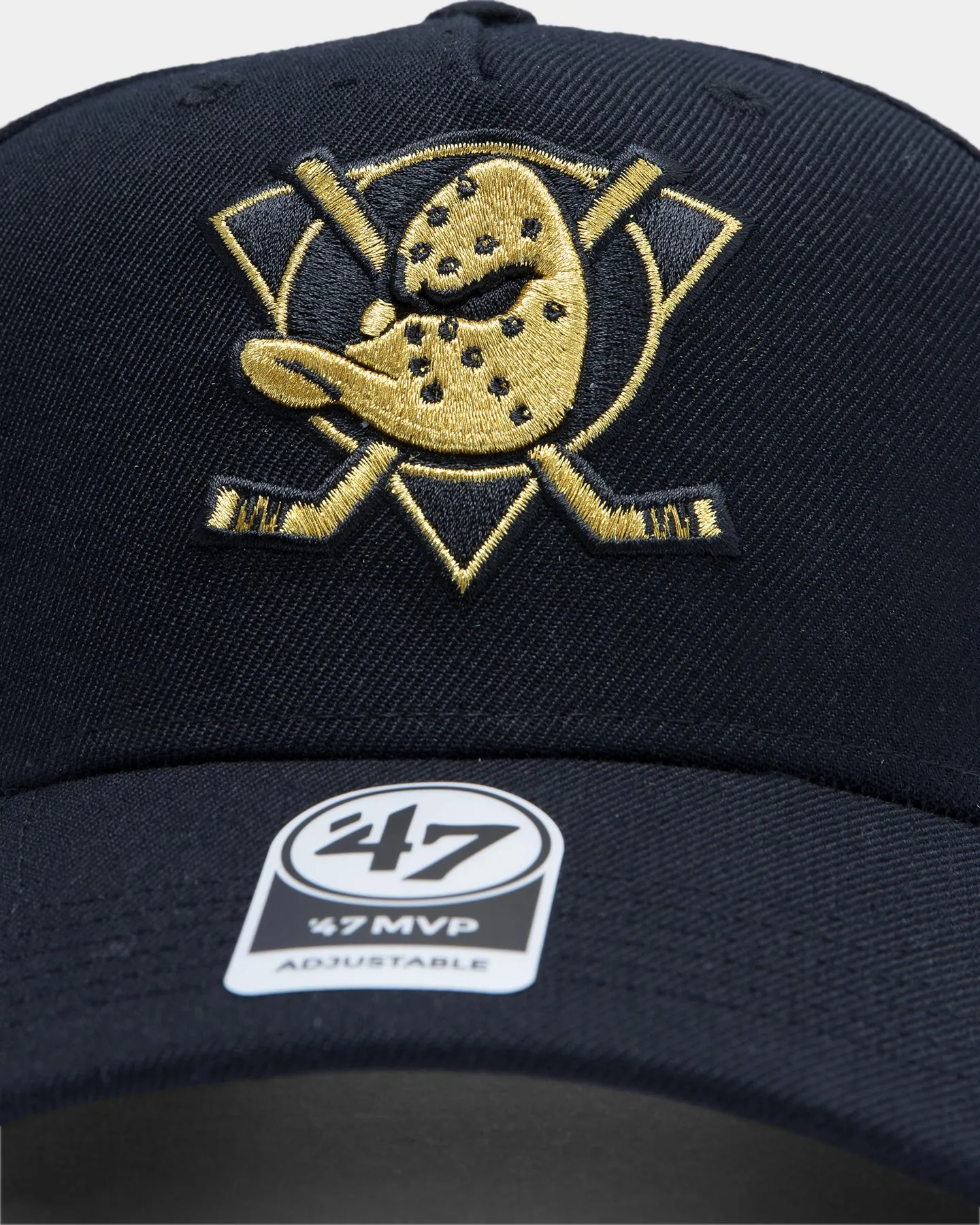 47 Brand Anaheim Ducks MVP DT Snapback Black/Gold