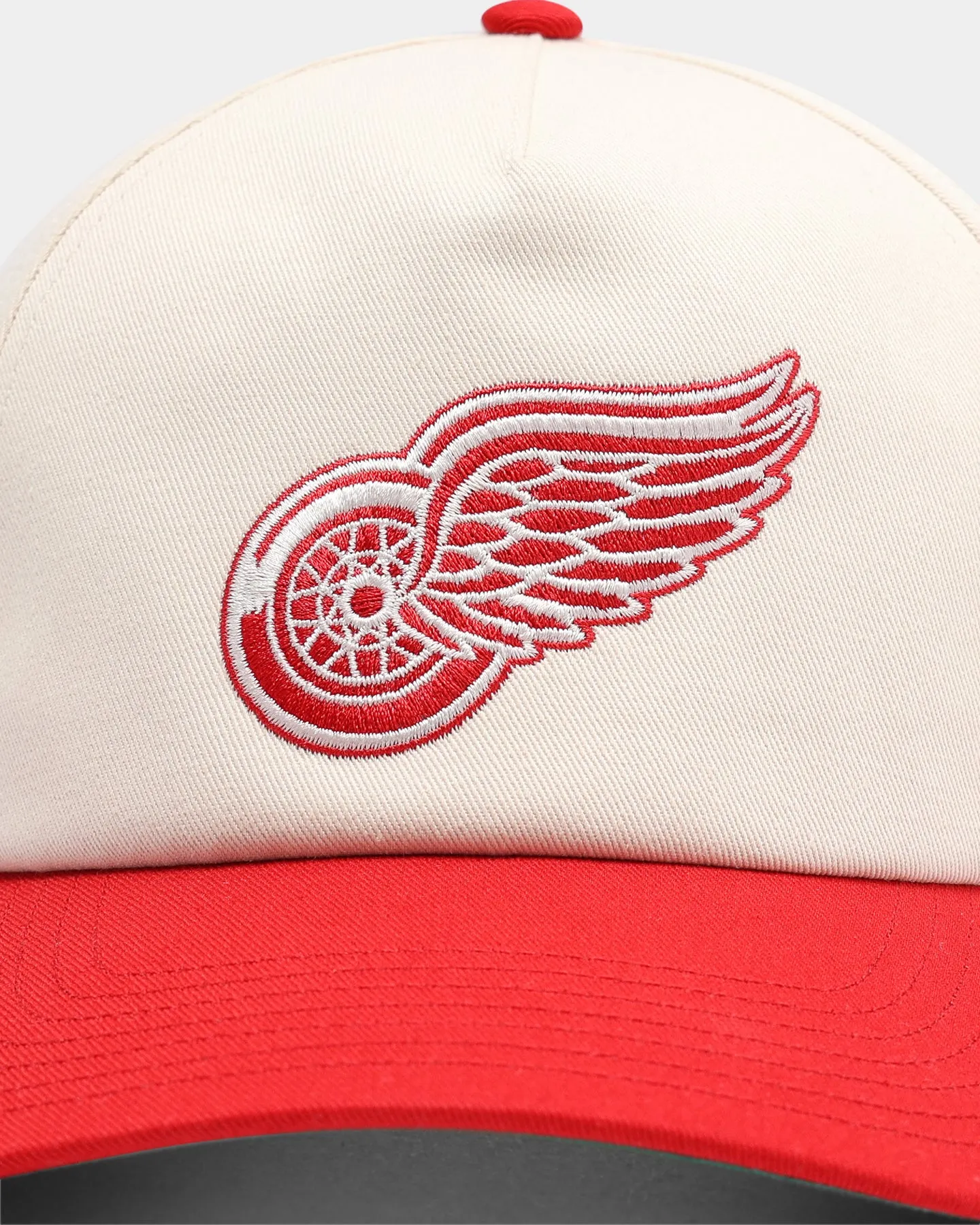 47 Brand Detroit Red Wings Nantasket Snapback Natural/Red