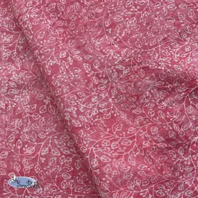 54" Batik Linen - Violetta - Sachet Pink