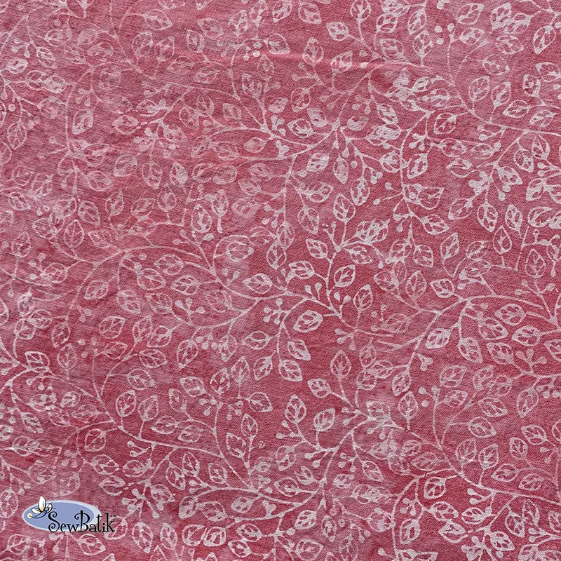 54" Batik Linen - Violetta - Sachet Pink