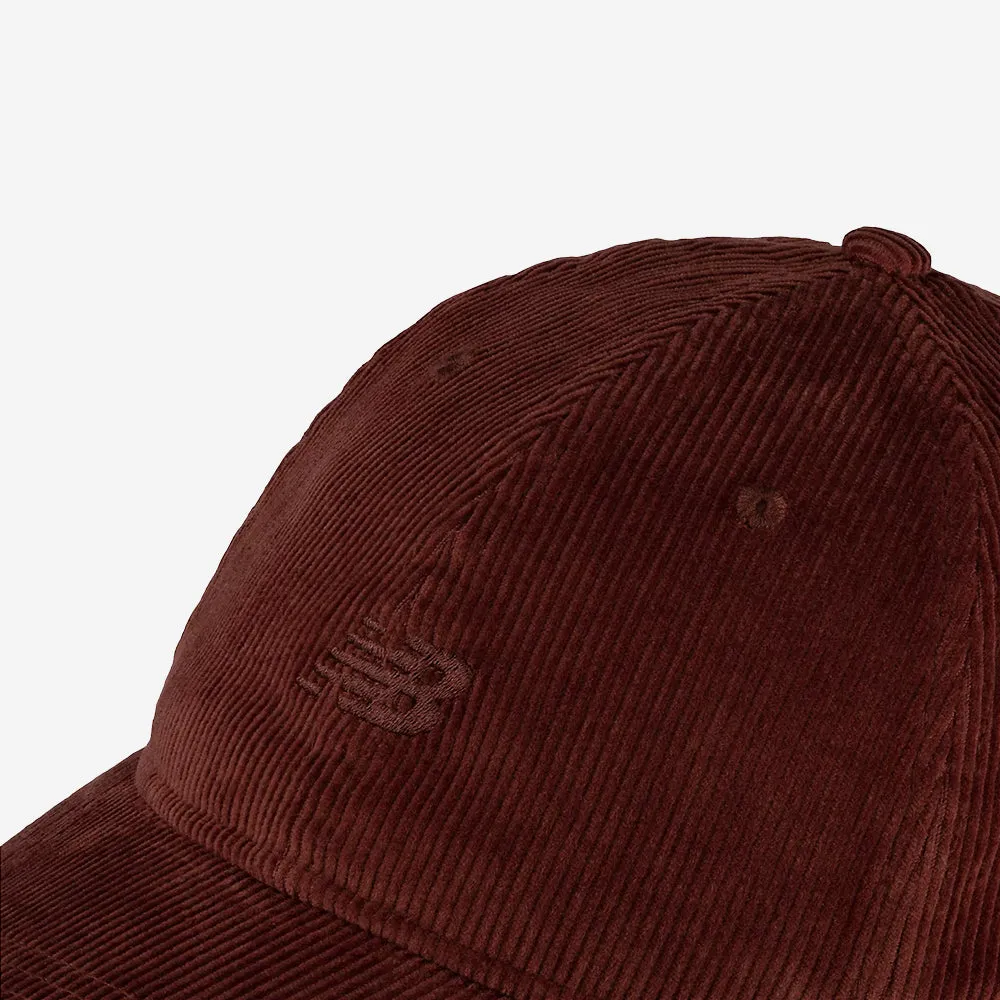 6-Panel Washed Corduroy Hat - Rich Oak