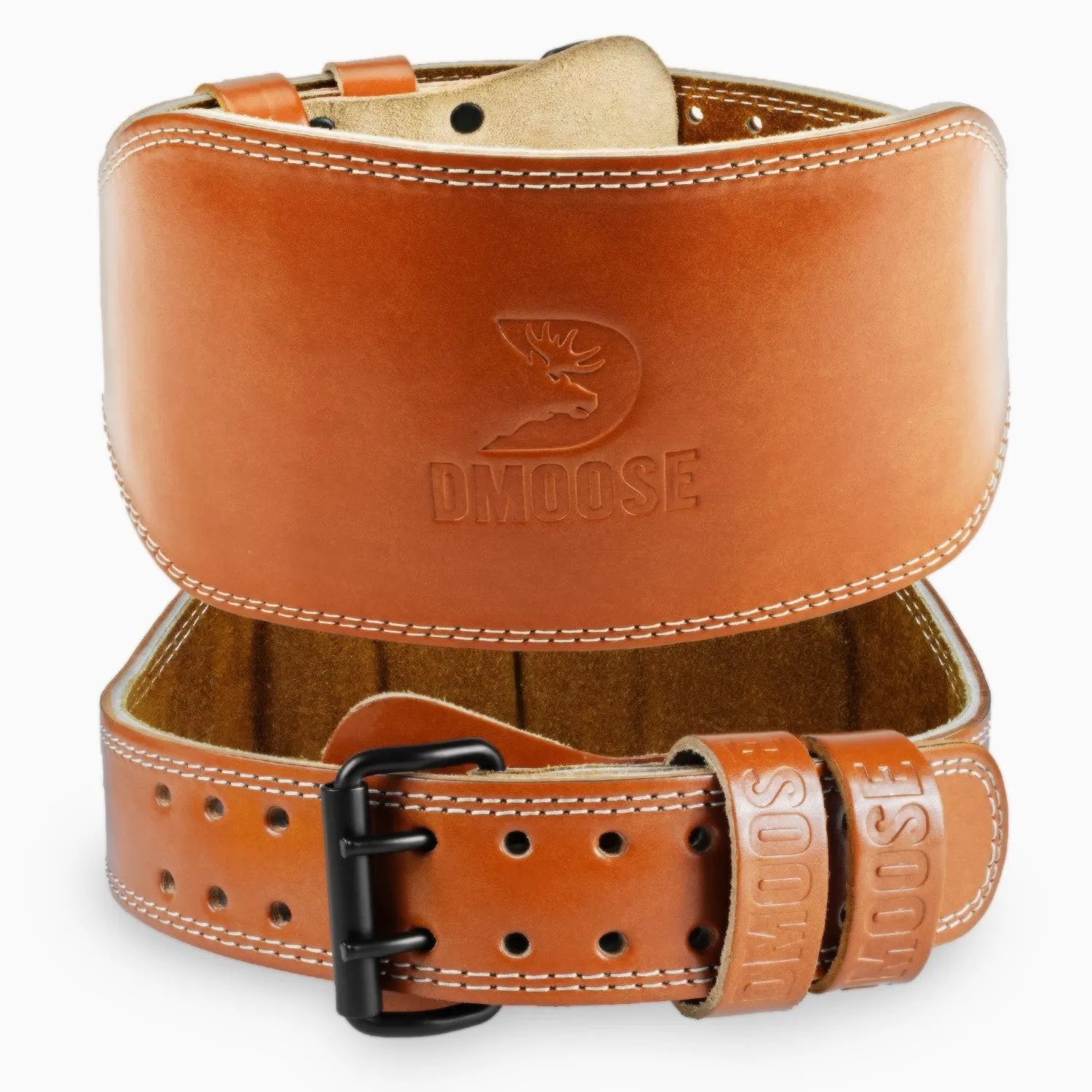 6" Leather Weightlifting Belt