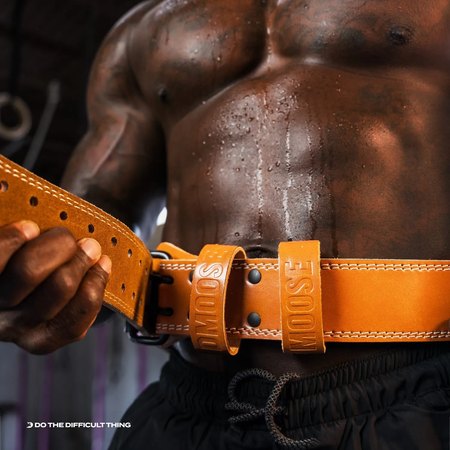 6" Leather Weightlifting Belt