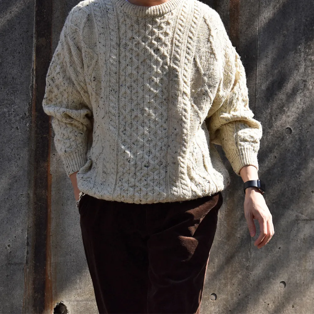 90's ARAN SWEATER MARKET アランセーター アイルランド製 231018