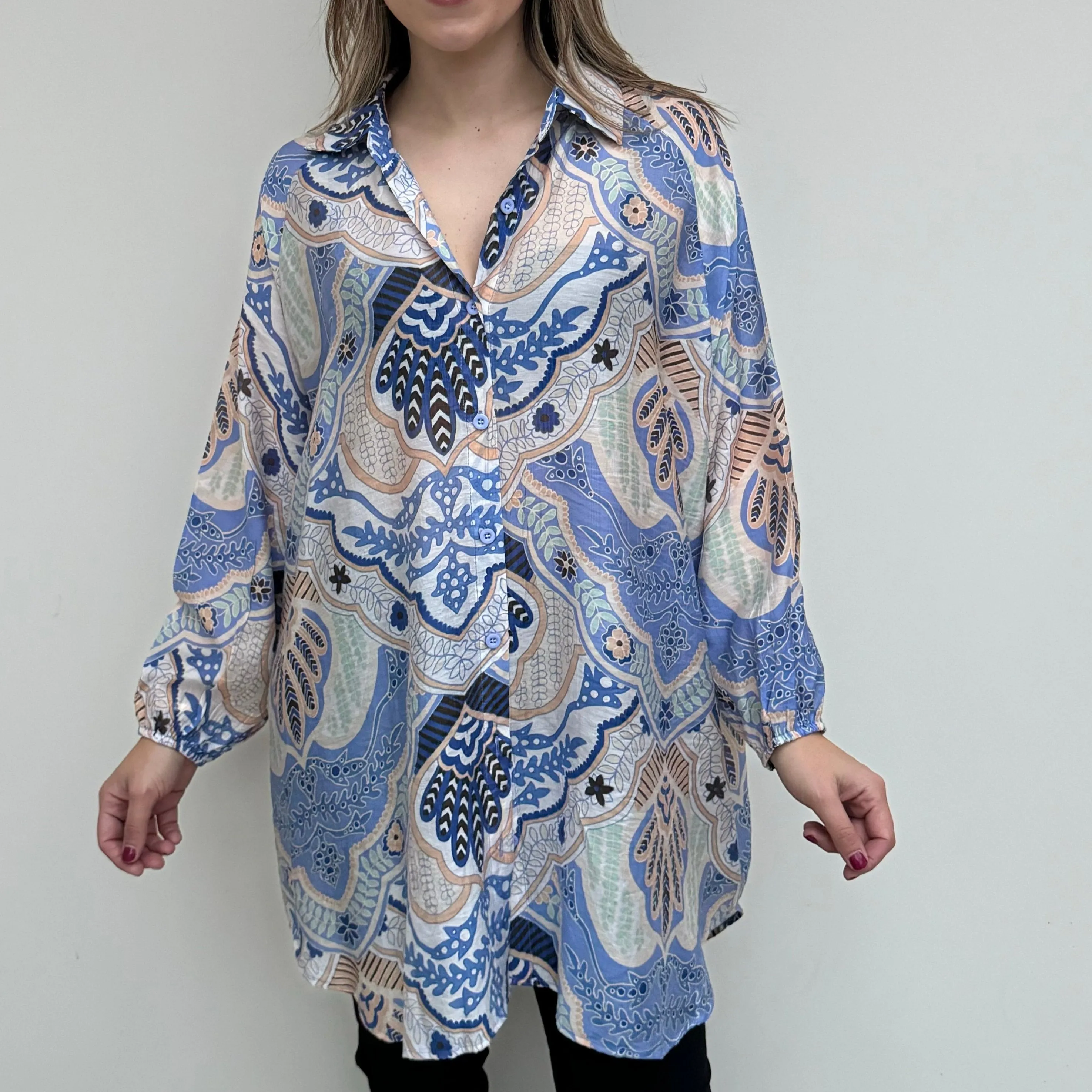 Abstract Print Shirt