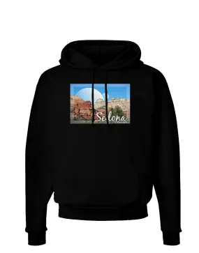 Abstract Sedona Dark Hoodie Sweatshirt