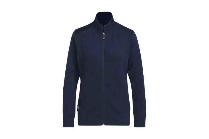 Adidas Ladies Textured FZ Jacket