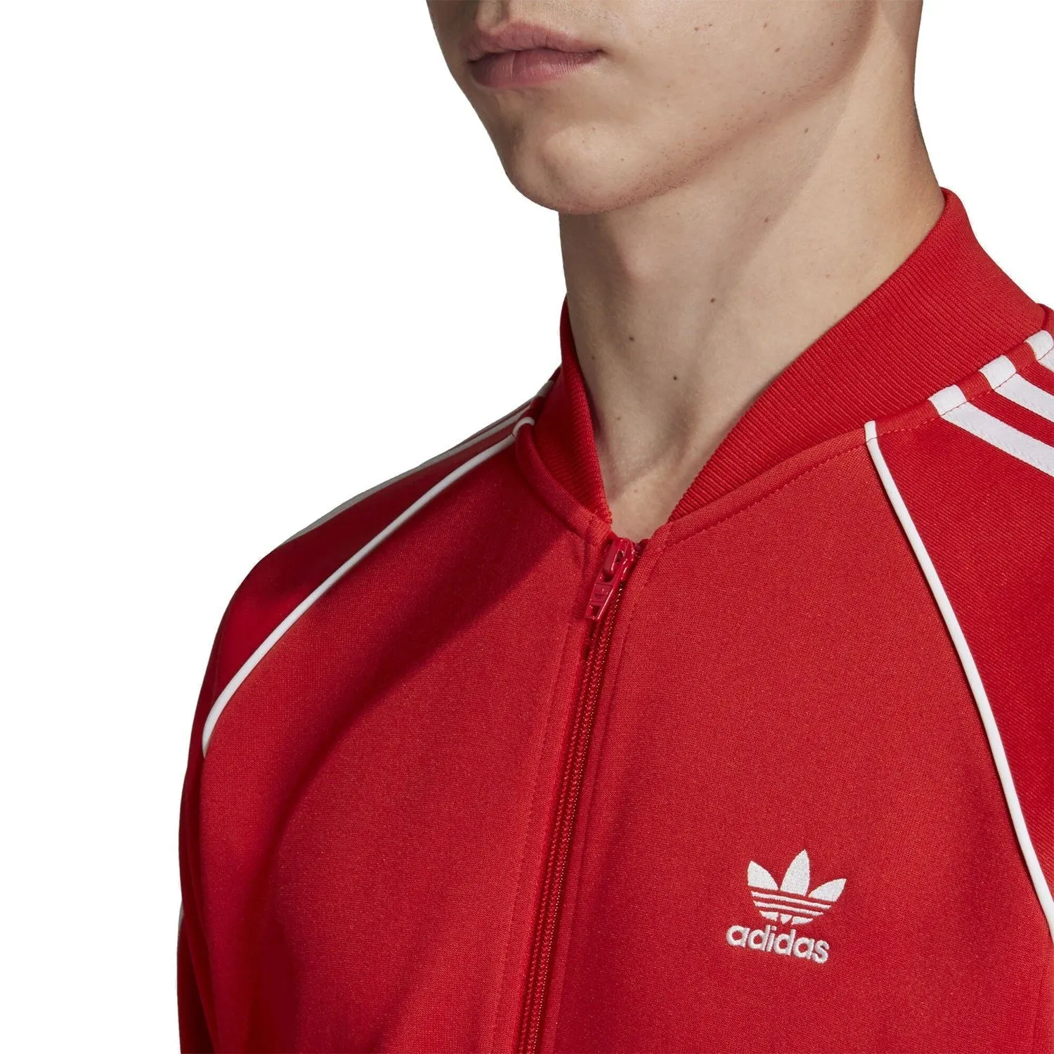 adidas Originals SST Superstar Track Jacket - Lush Red