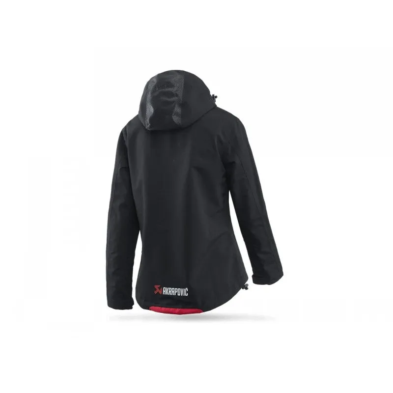 AKRAPOVIC 802077 Rain Jacket Corpo Black Women L