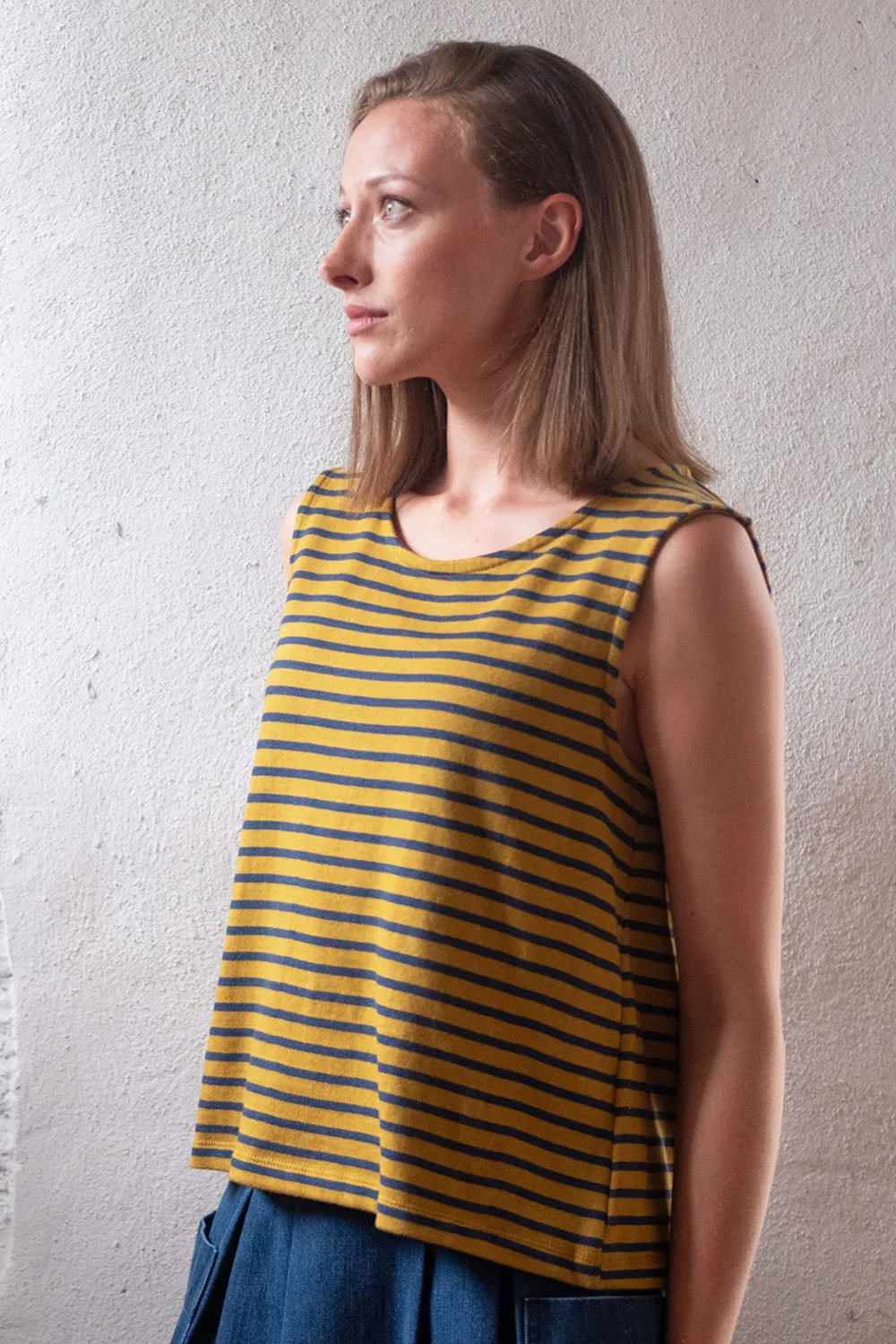 Alma Striped Top