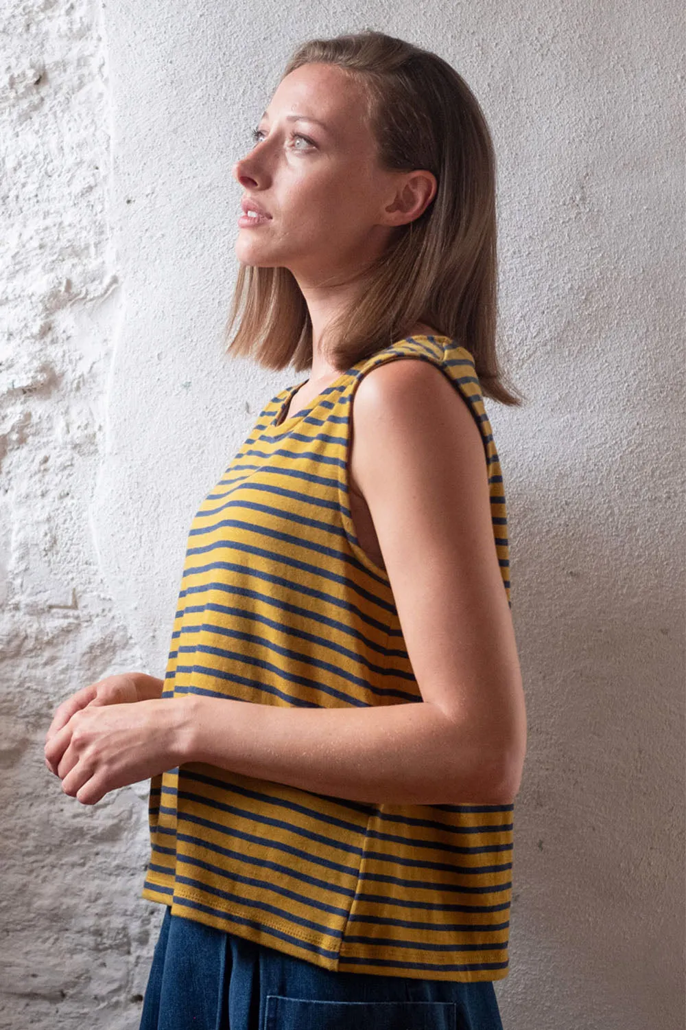 Alma Striped Top