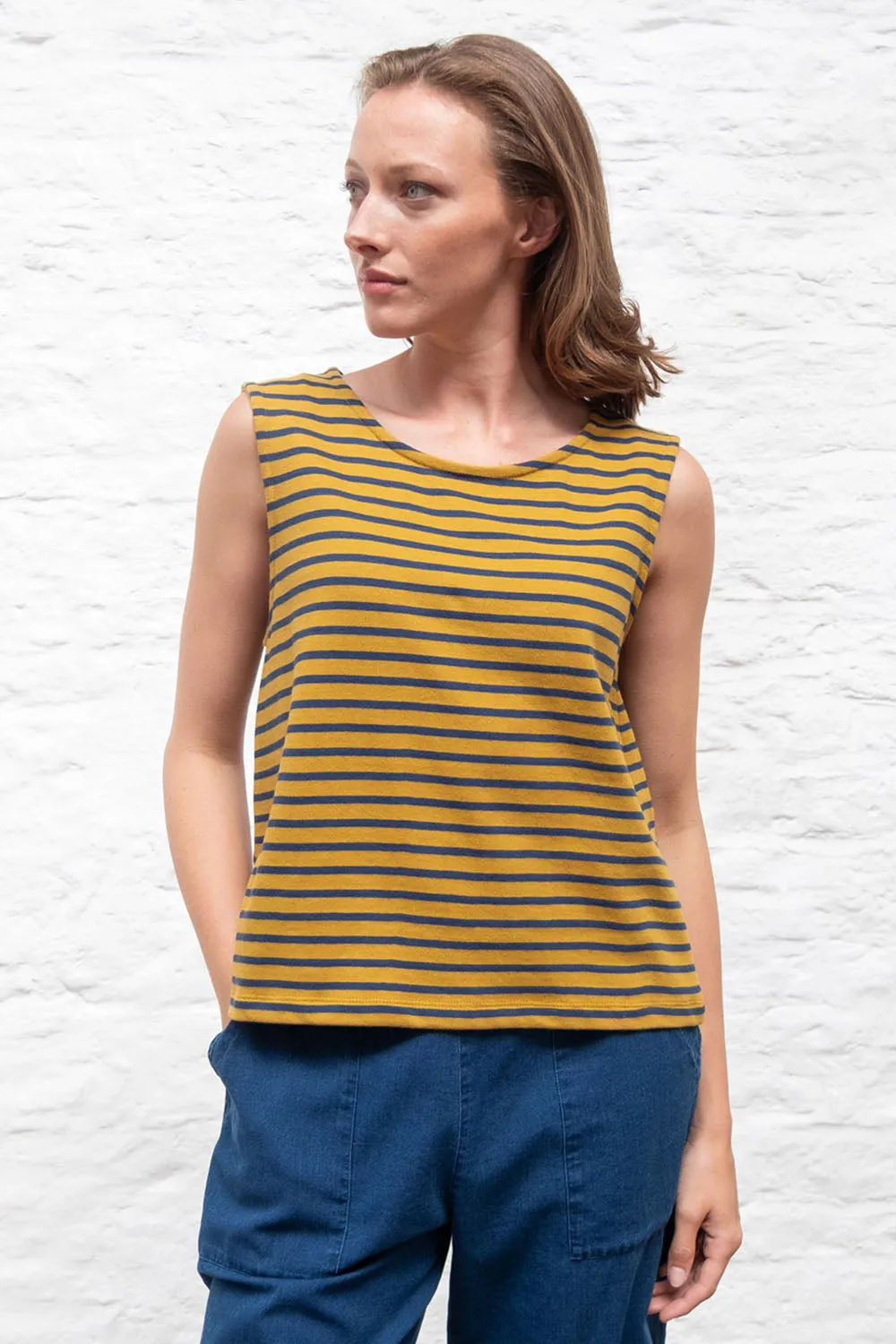 Alma Striped Top