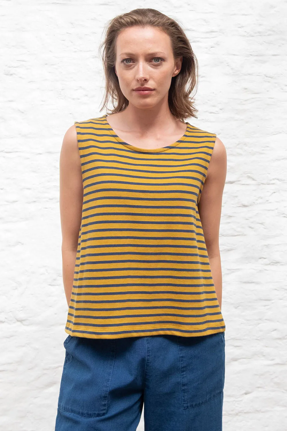 Alma Striped Top