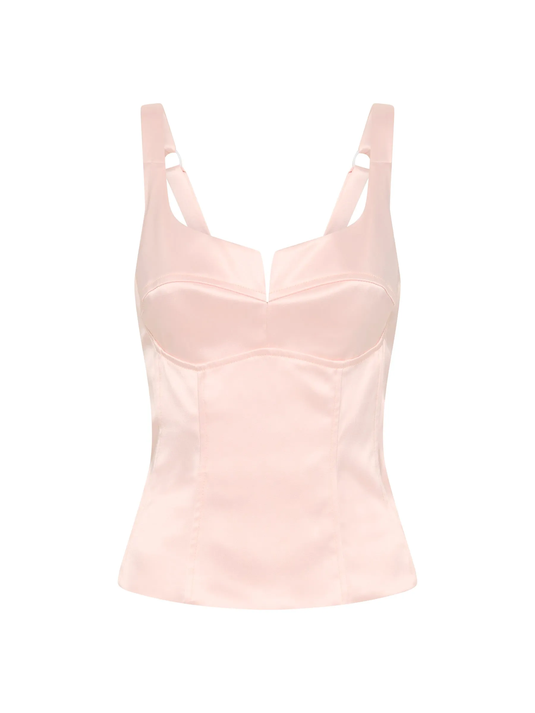 Amelia Bustier - Powder Pink (Size 14 Only)