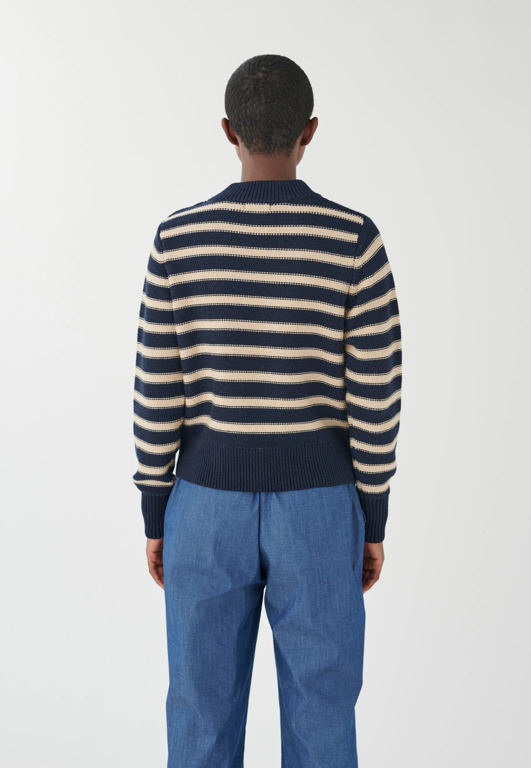 Aninie-Navy Stripe