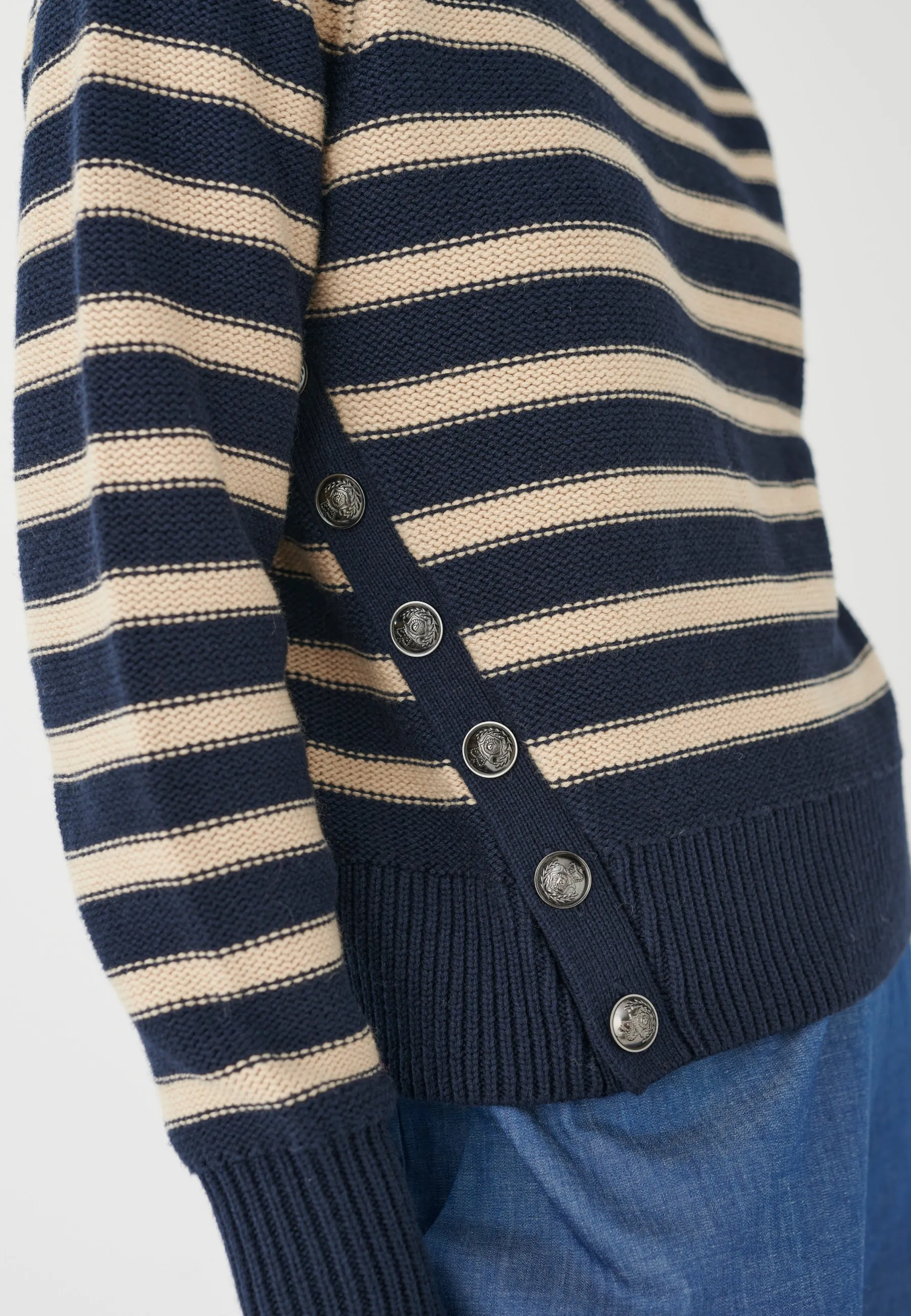 Aninie-Navy Stripe