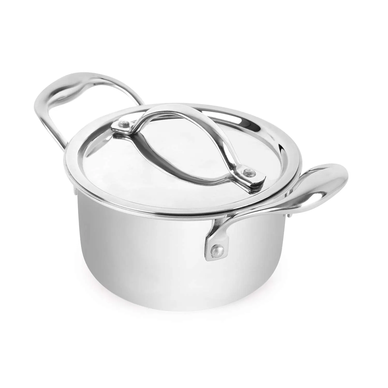 Armour Tri-Ply Induction Base Casserole with Lid