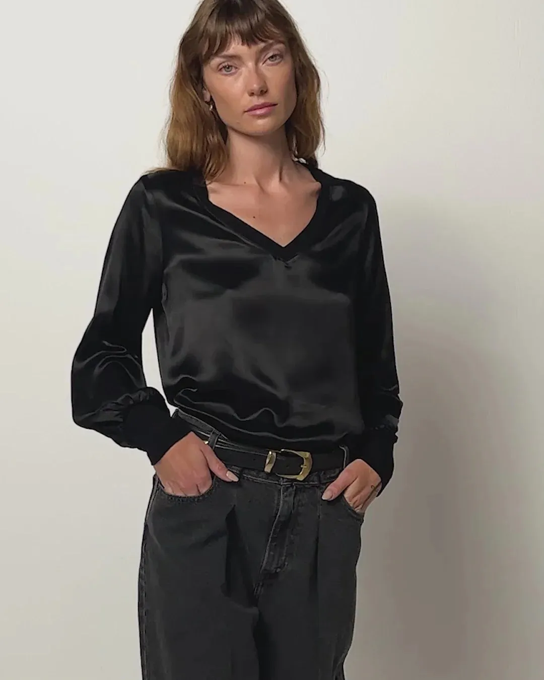 Ayra Blouse ~ Black