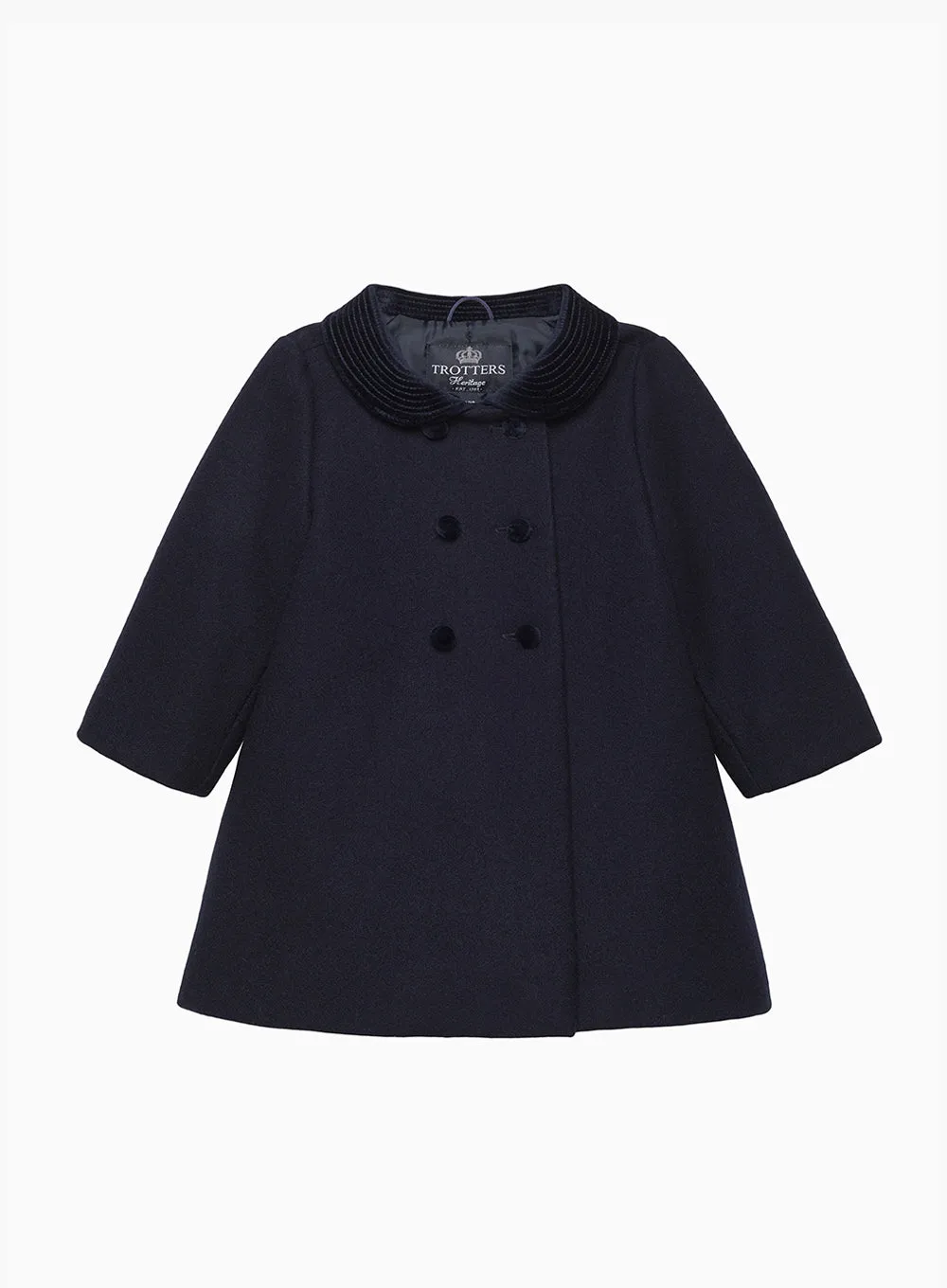 Baby Classic Coat in Navy