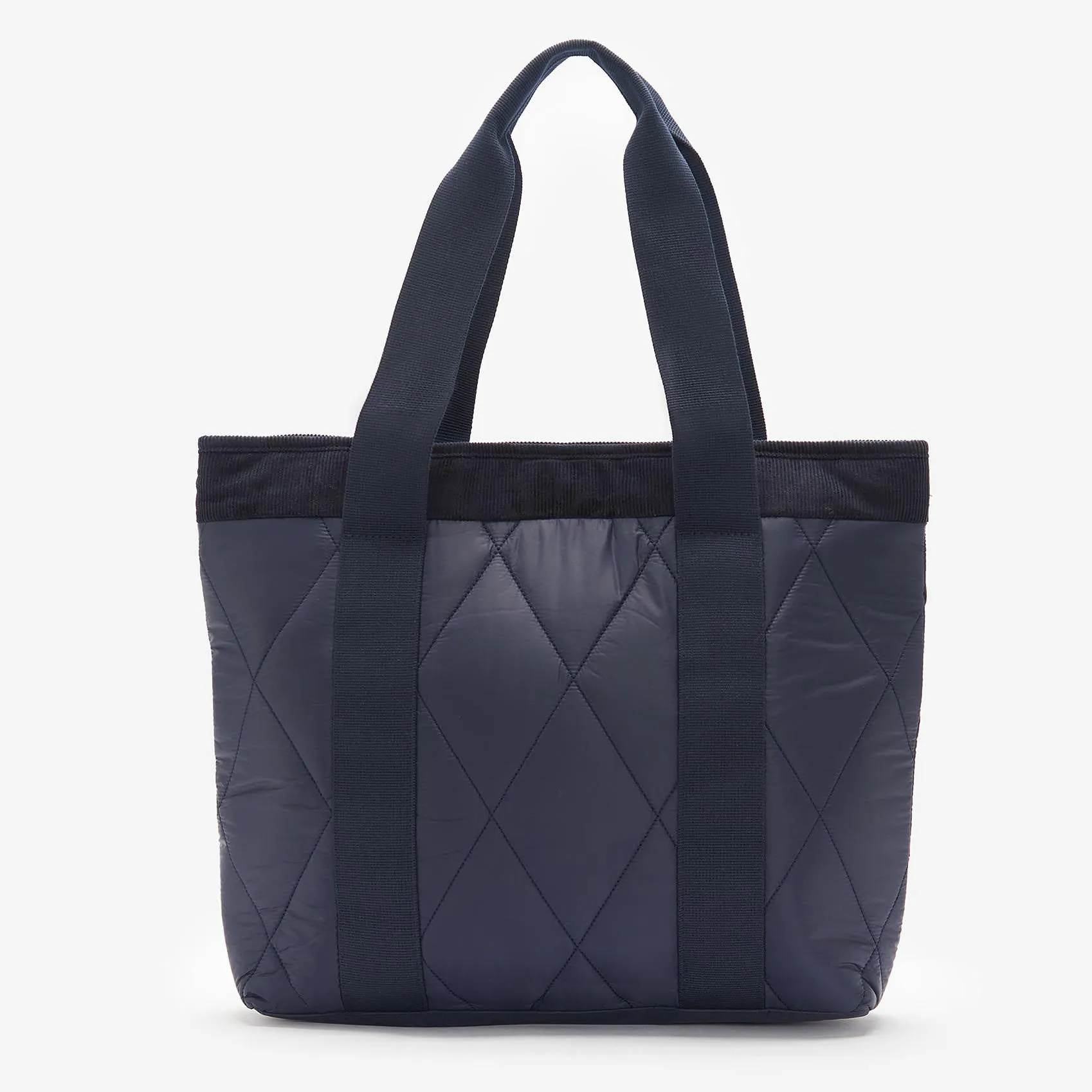 Barbour Healy Quilted Tote Bag in Navy