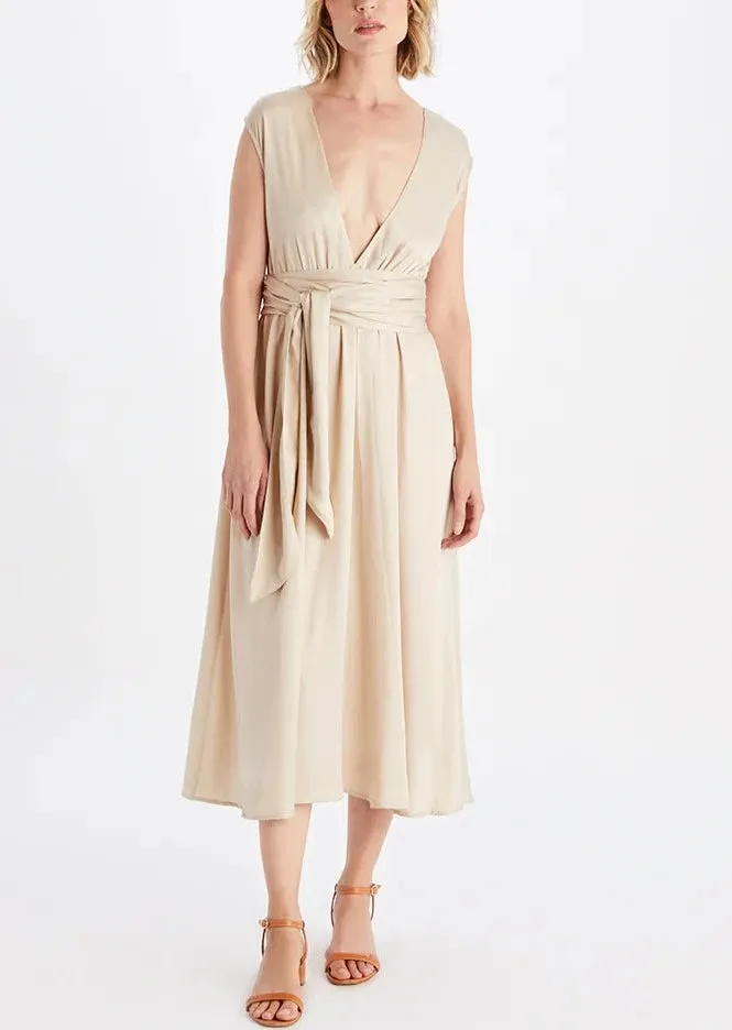 Belize Dress - Champagne