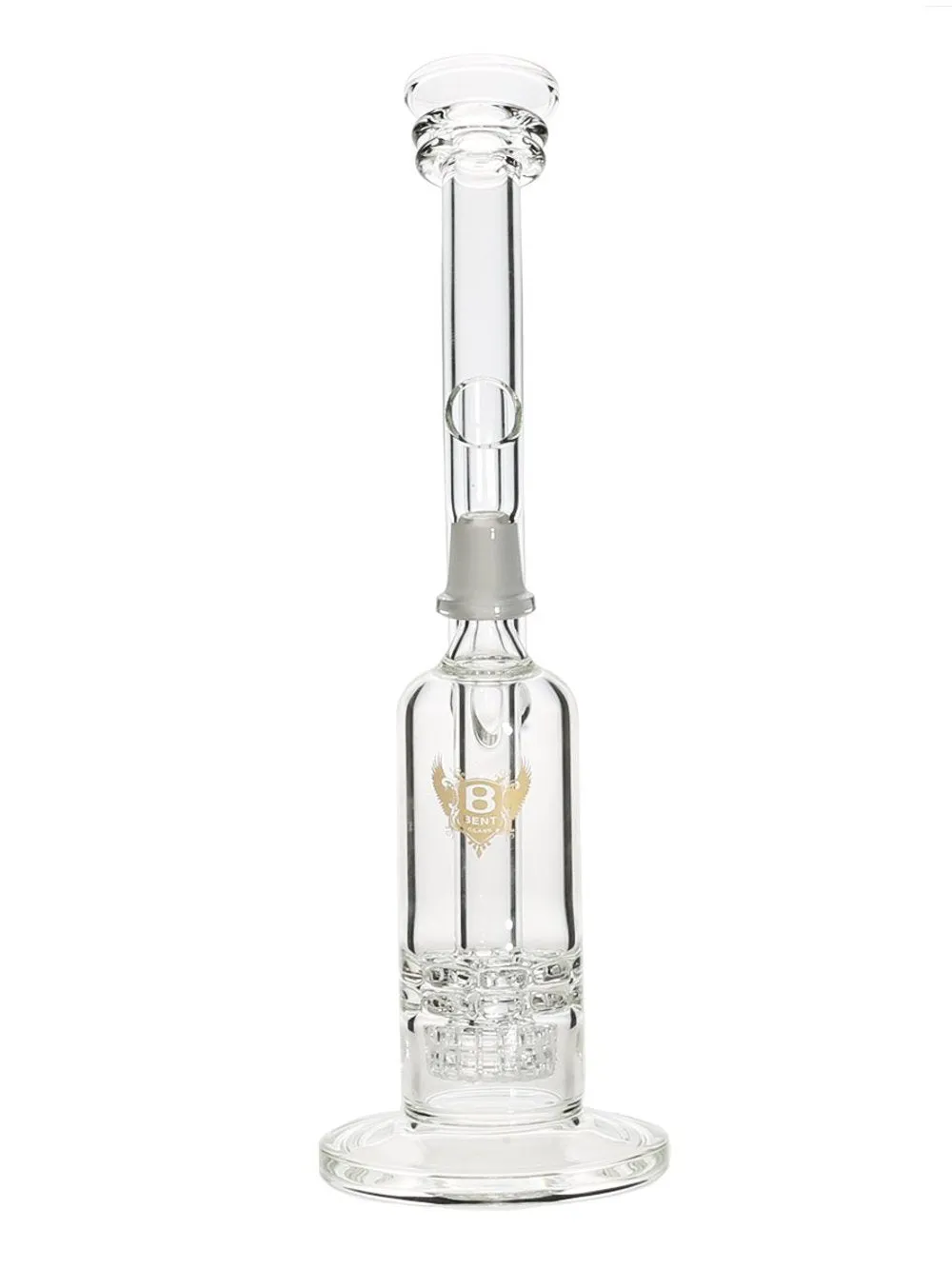 Bent Glass Double Ratchet Dab Rig