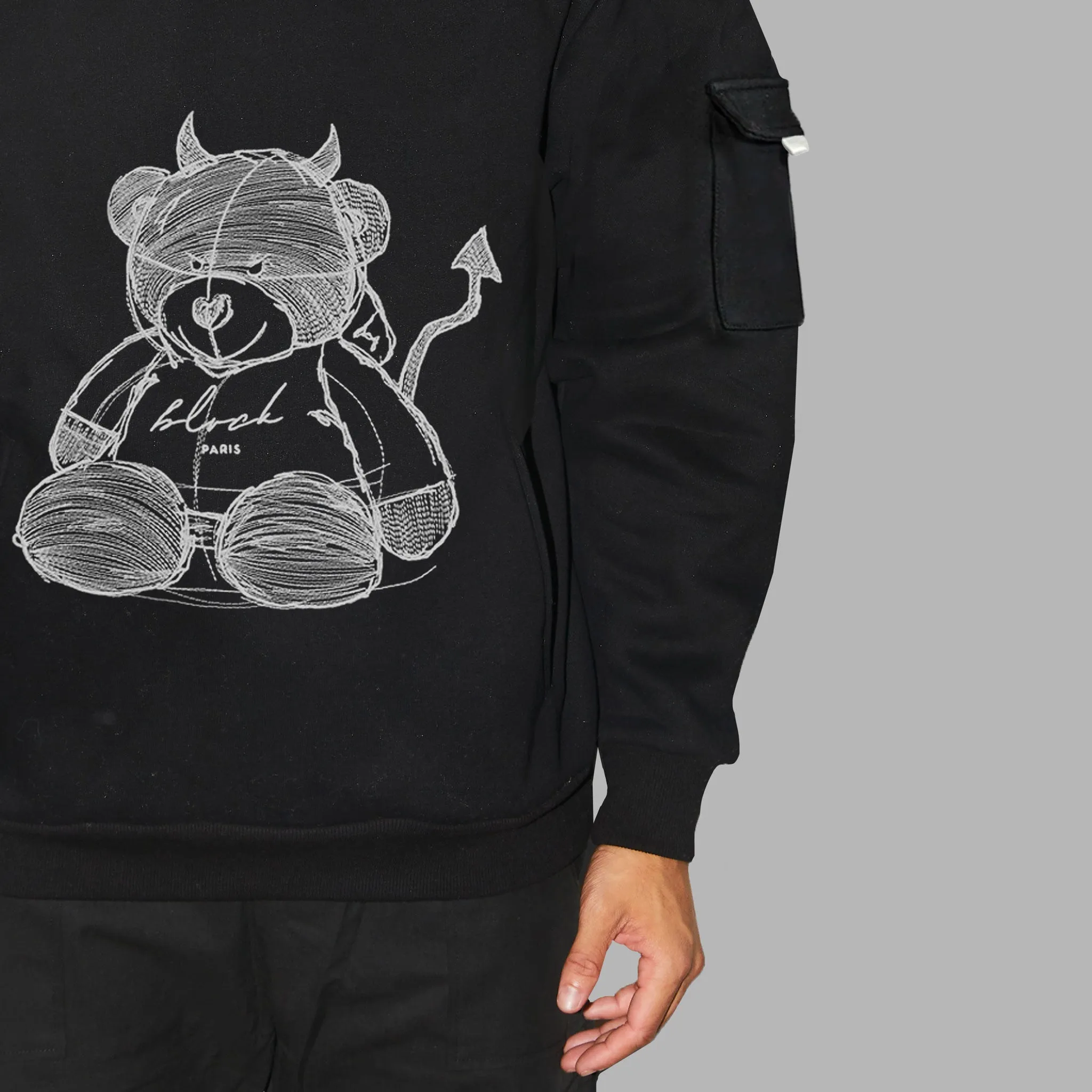 Blvck Teddy Hoodie