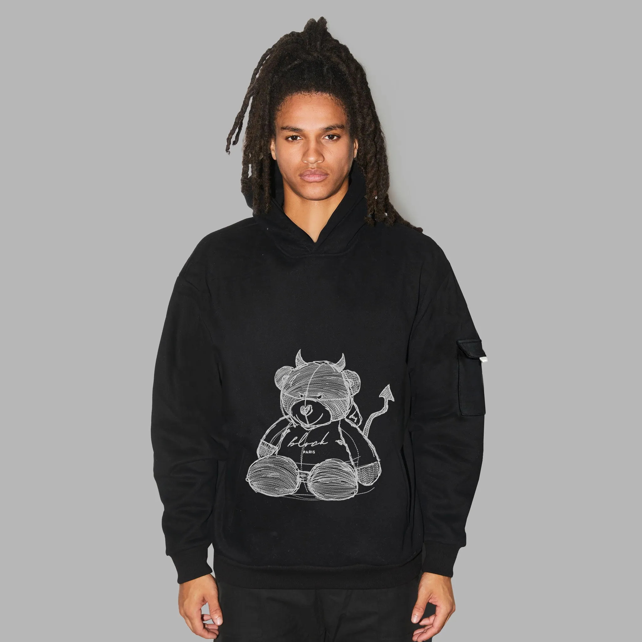 Blvck Teddy Hoodie