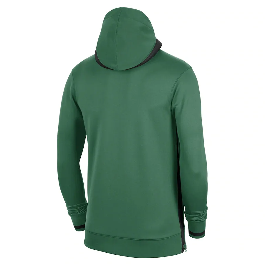 Boston Celtics Nike Authentic Showtime Performance Full-Zip Hoodie - Kelly Green