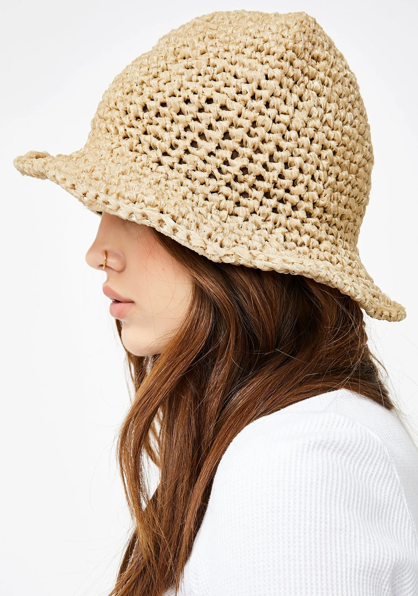 Broad Horizons Crochet Bucket Hat