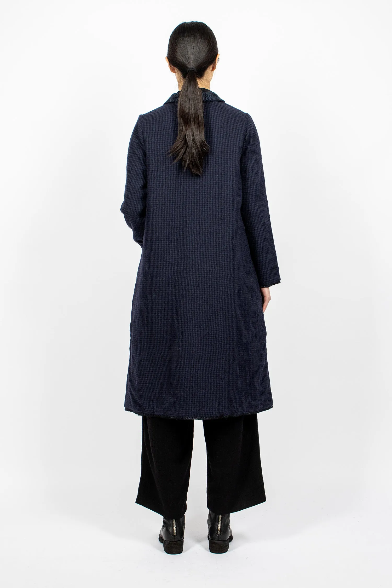 Brock Reversible Coat Navy