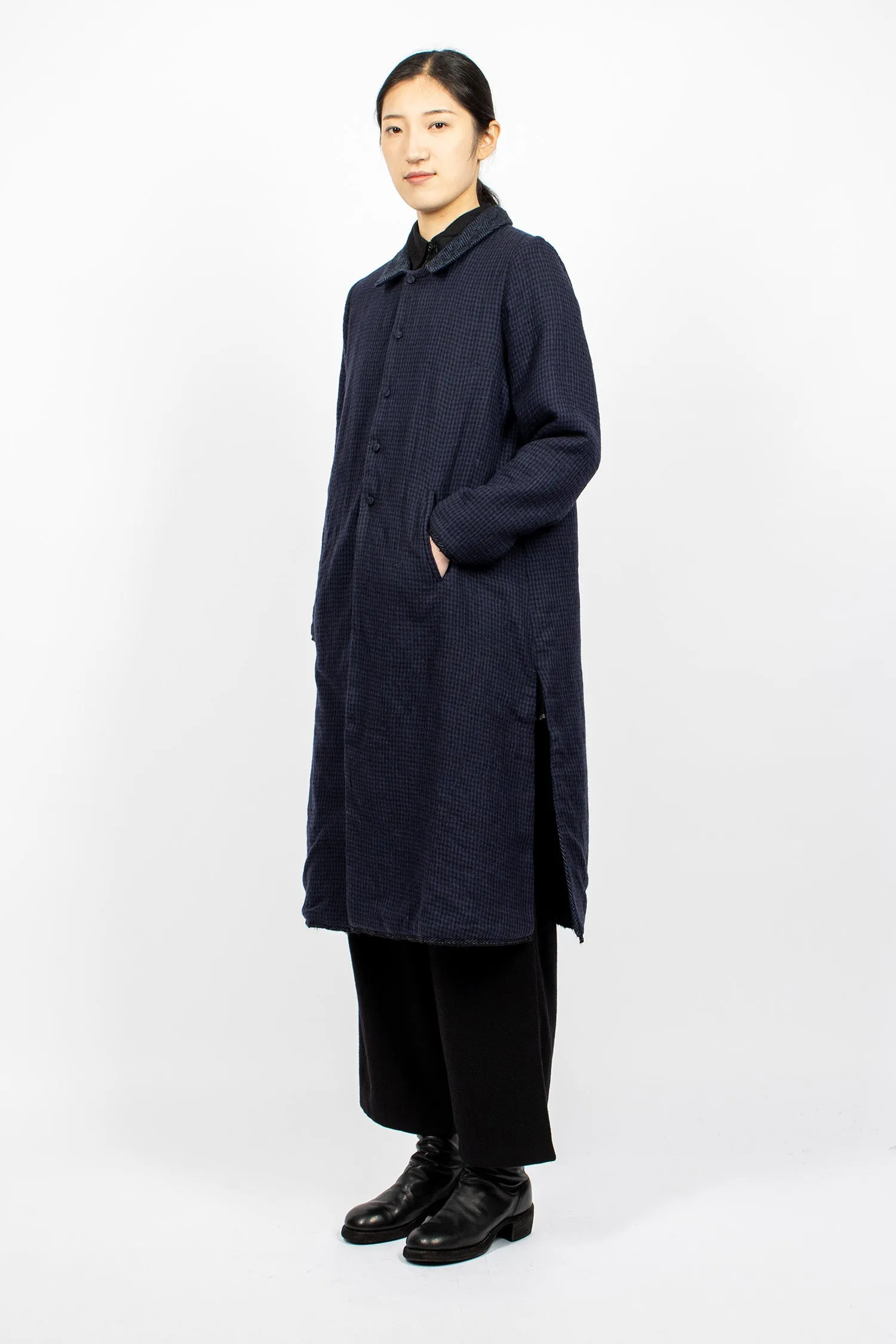 Brock Reversible Coat Navy