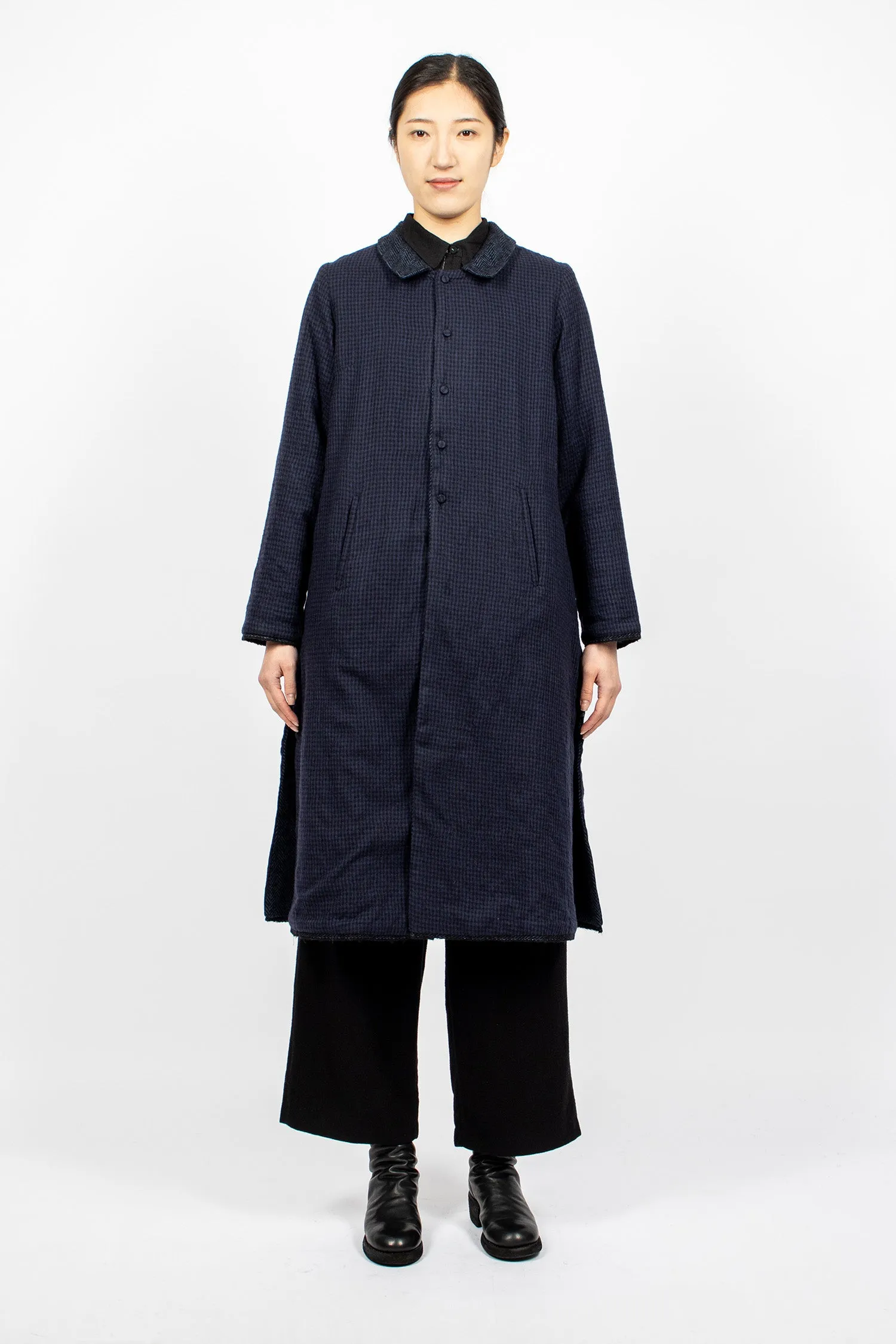 Brock Reversible Coat Navy