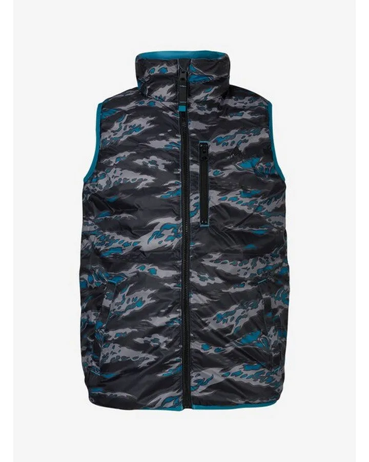 Burton Youth Flex Puffy Vest - Mountaineer/Mountaineer Beast