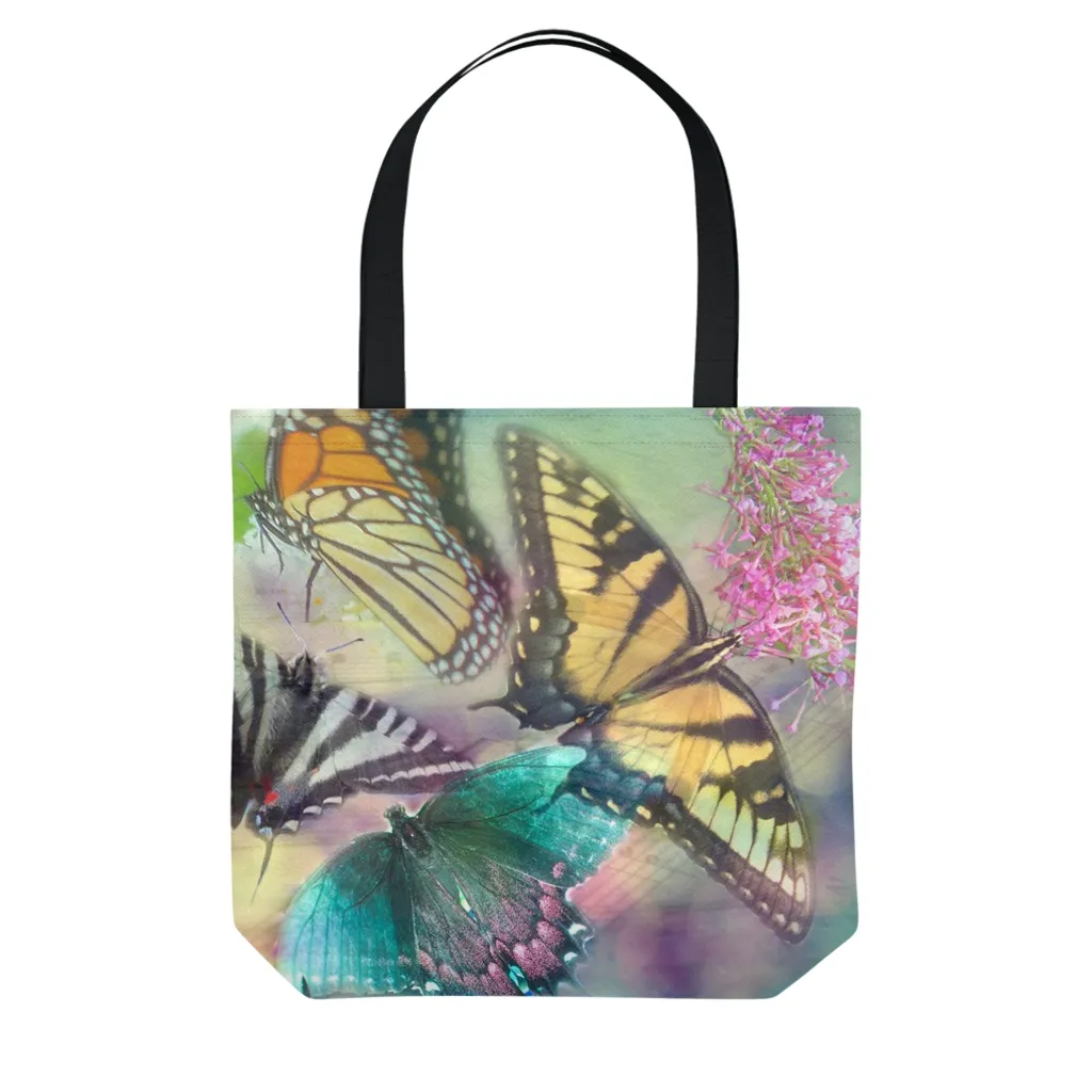 Butterfly Dance - Tote Bags