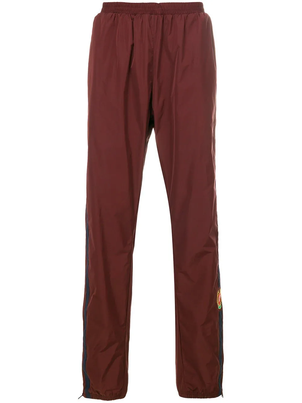 Calabasas Crest Trackpants Oxblood