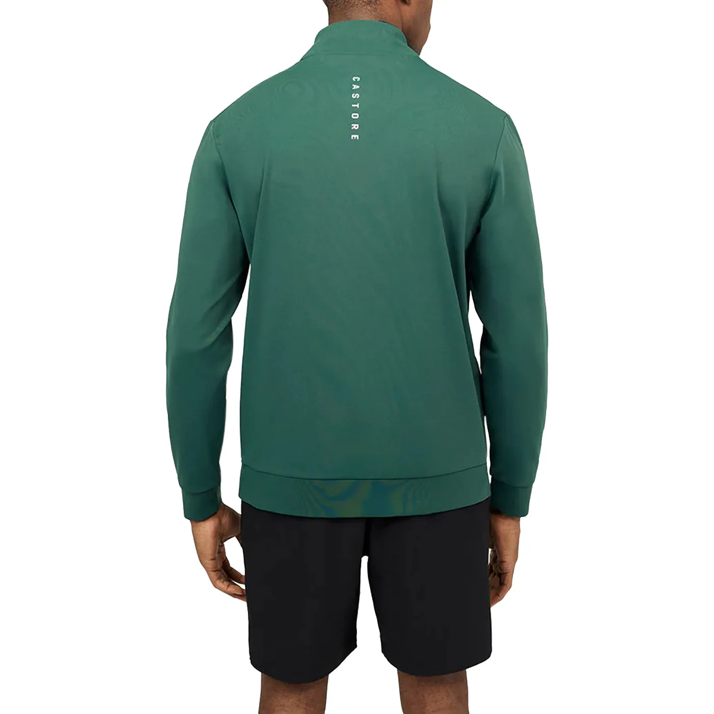 Castore Classic Mock Neck 1/4 Zip - Hunter Green