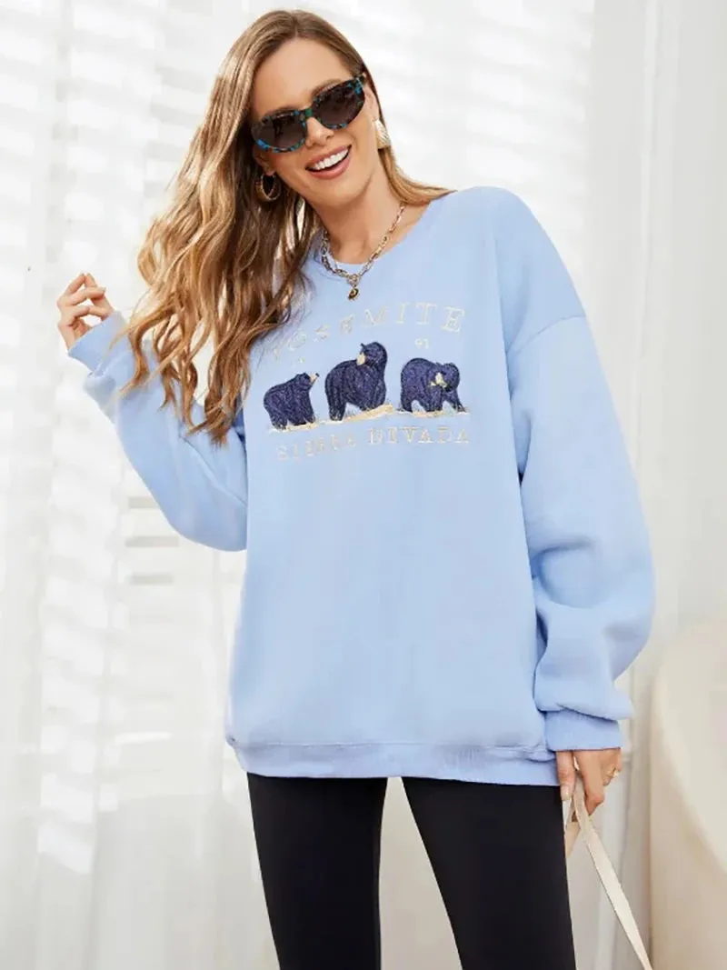 Casual Bear Encounter Sweater