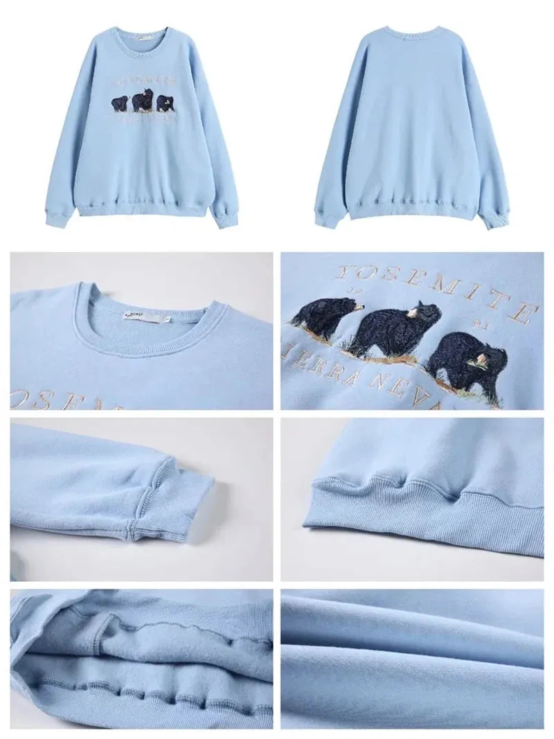 Casual Bear Encounter Sweater