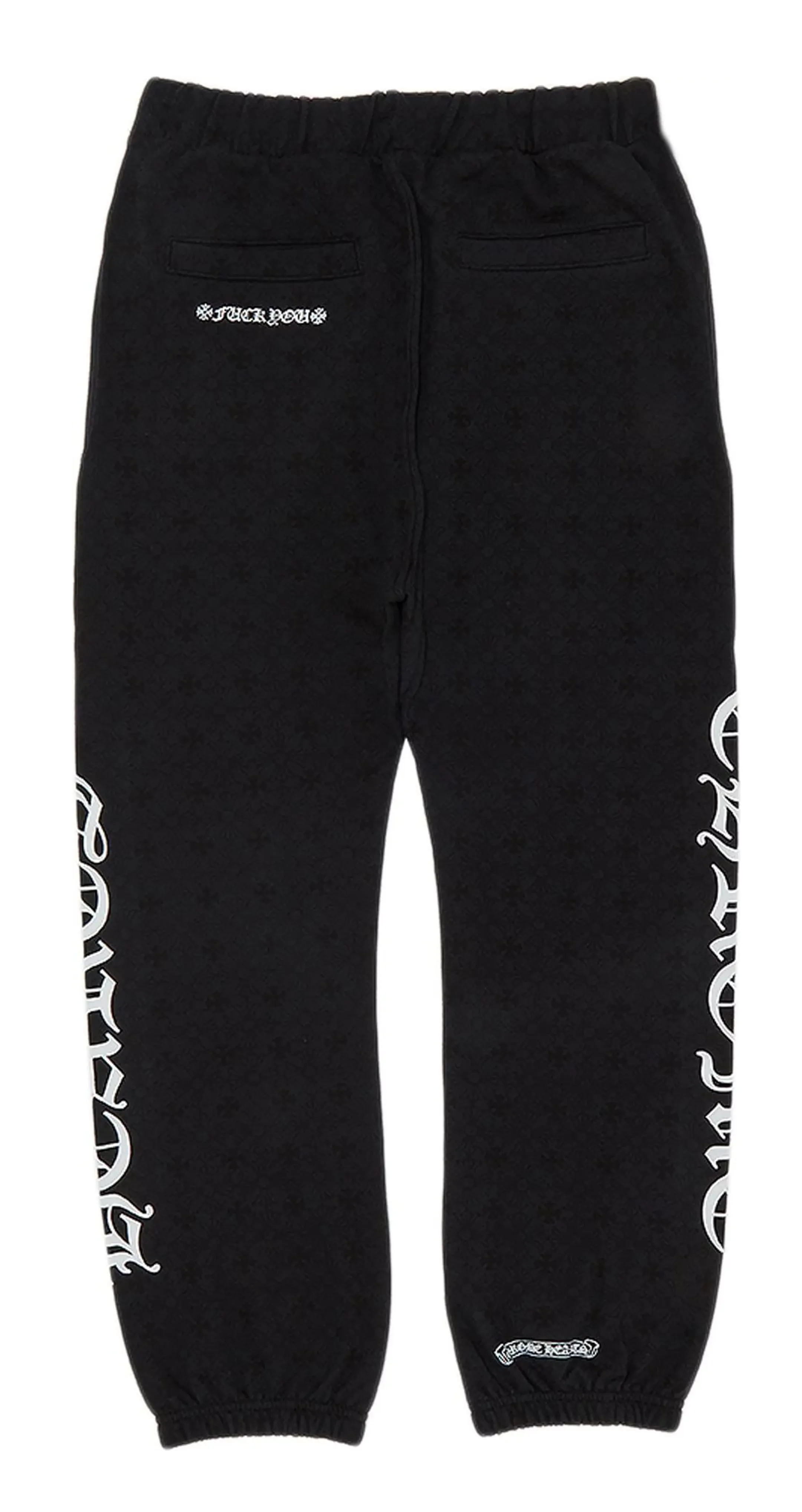 Chrome Hearts 'Black Monogram Cross' Sweatpants